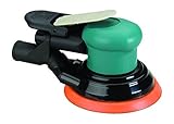 Dynabrade 59024 5-Inch Central Vacuum Dynorbital-Spirit Random Orbital Sander, Teal [並行輸入品]