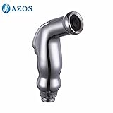 清潔 便利 ハンディおしり洗浄器 ウォシュレット水栓 壁付バスルーム・トイレ用蛇口 ABS プラスチック シャワーヘッド クロームメッキ表面処理 シルバー色 FXQK011