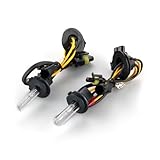 SODIAL(R)2X車 自動車 H7フロントライト ヘッドライト キセノン電球 55W 6000K