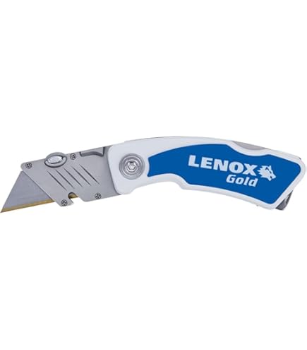 入手困難！LENOX (レノックス) 20353-SSRK1 ユーティリティーナイフGold替刃（50枚）セット Lenox レノックス ユーティリティーナイフGold