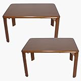 ２点セット　ローテーブル 木製 小さめ 座卓　折りたたみ lh-6045 br-2