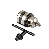 uxcell　電動の工具キー付き 3/8-24UNF　取付 0.6-6mm　ドリルチャック