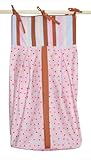 Tadpoles Field of Flowers Diaper Stacker in Pink and Periwinkle by Tadpoles [並行輸入品]