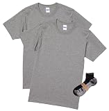 [ユナイテッドアスレ] UnitedAthle ヘヴィーウェイトTシャツ 2枚組 Sportsソックスセット ミックスグレー S