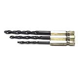 1/4六角シャンク1.5-6.5ミリメートルタングステンカーバイドツイストドリルビット高速度鋼hss コーティングされたドリルビットセット