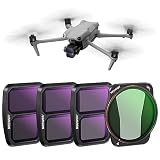 NEEWER ND & CPL フィルターセット DJI Air 3に対応 4パック ND16 ND32 ND64 CPL 偏光減光フィルターセット 安全な取り付け/マルチコーティングHD光学ガラス/軽量フレーム