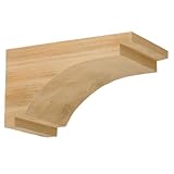 Fypon bkt7 X 13 X 7s 7 1 / 2 " W x 7 1 / 4 " H x 13 " P Timberテクスチャブラケット