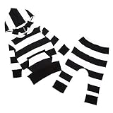 Ochine　子供服　男の子　長袖　ストライプ上着＋ロングパンツ　上下 2点セット　新生児 出産祝い 子供服 ベビー服 普段着　フード付き　カッコイイ服　0-18月設定