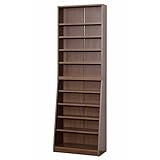 クロシオ SOHO書棚 W60 ウォールナット 幅60cm 高さ180cm コミック収納 A4本棚