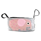 Kicode ベビーカーオーガナイザー 新しい赤ちゃん ワニ柄バッグ 乳母車ベビーカー ハンギングおむつストレージ バッグホルダー Pounchトラベル