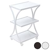 アンティーク フレームワゴン 全2色 幅53×奥行36×高さ80cm ホワイト [ アンティークワゴン エステワゴン ネイルワゴン 美容室ワゴン キッチンワゴン マルチワゴン サイドワゴン キャスターワゴン キャスター付き インテリア 収納