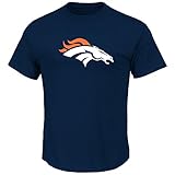Denver BroncosユースPrimaryロゴパフォーマンスTシャツNavy