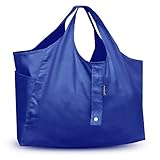 Hueapion エコバッグ 折りたたみ コンパクト おしゃれ 底広タイプ コンビニ 買い物袋 大きい 軽量 防水素材 ショッピングバッグ(