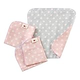 (チャックル) chuckle *WAFUわふ*Wガーゼ水玉ミニハンカチ3枚組【日本製】 ピンク サイズなし N8010-00-20