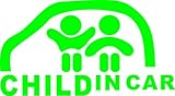 ノーブランド 緑 CHILD IN CAR ステッカー チャイルドインカー baby in car 赤ちゃん 子ども 乗せてます