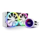 NZXT KRAKEN Xシリーズ 【X53 White】 RL-KRX53-RW 水冷CPUクーラー 12センチファンを2機搭載【120mmファン2基搭載】 KRAKEN