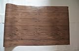 リアル 凹凸 高品質 木目 壁紙 DIY アクセントクロス 53cm×10m リフォーム　ウォールステッカーインテリア 防水 防水 粘着シートトイレ リビング 補修 (ブラウン木目色)