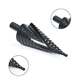 高品質1ピース4-32ミリメートルブラックパゴダドリル六角ねじドリルhss power toolsスパイラル溝付き金属鋼ステップドリルビット