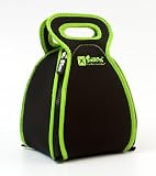 FlatBox Lunchbox - The Innovative Neoprene Lunch Box that Converts to a Placemat - For Kids School o