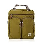 エルフ ベビー (Fairy Baby) ファッション 多機能マザーズバッグ 消臭抗菌 大容量 ナイロン (グリーン,32*14*38cm)