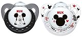 NUK Disney Silicone Soother 6-18 Months Twin Pack