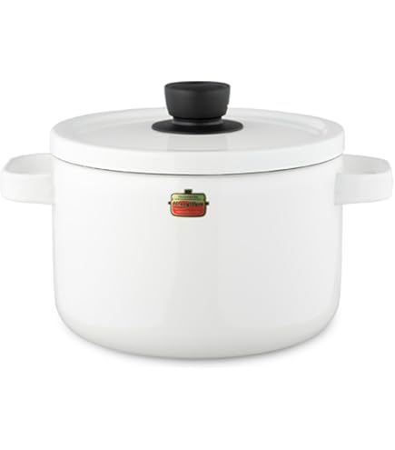 Amazon｜野田琺瑯 蒸気調理鍋 MIMOZA 日本製 JM-24｜両手鍋 オンライン通販