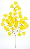 造花 いちょう中枝 5本セット