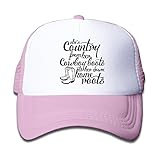 ボーイズ メッシュキャップ 通気性 今季最新 スポーツ キャップ カウボーイ ブーツ ルーツ 紫外線防止 帽子 カジュアル ストーリート系ピンク プリント付き 無地