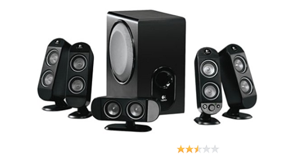 Amazon Co Jp Logicool 5 1ch スピーカー X 530r X 530r パソコン 周辺機器