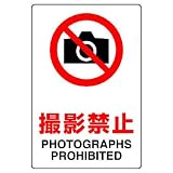 ユニット JIS規格標識 803-091 撮影禁止