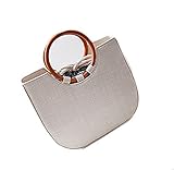 Minsell　大人気 かごバッグ レディース 草編みバッグ ハンドバッグ 肩掛け 大容量 ナチュラル かわいい かっこいい 小物入れ付き (ベージュ)