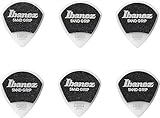 Ibanez 滑り止め素材を使用したピック Grip Wizard Series Sand Grip Pick 【MEDIUM】 6枚パック ホワイト PPA18MSGWH ティアドロップ