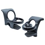 槌屋ヤック(Tsuchiya Yac) 車種専用品 日産 E26系 キャラバン 専用 エアコンドリンクホルダー L/Rセット ブラック SY-NS1S
