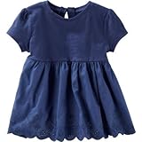 OSHKOSH(オシュコシュ) アイレットペプラムトップ ネイビー トップス半袖Tシャツ 6ヶ月【並行輸入】