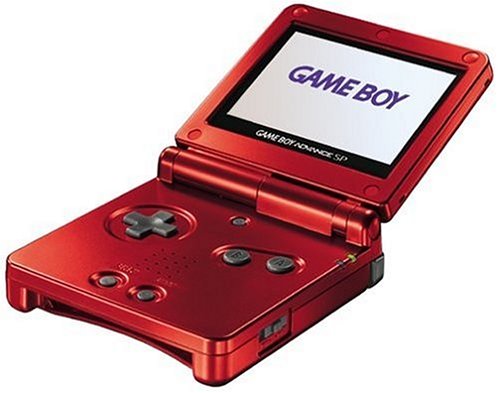 北米版 ゲームボーイアドバンスSP フレイムレッド