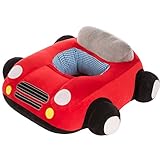 CXYP　ベビーソファー　ソフトチェア　車　ふわふわ　カワイイ　お座り練習チェア　安定感　キッズソファー　ベビー家具　　男女兼用　４ヶ月～3歳　70*50cm (レッド)