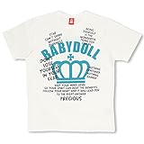 ベビードール メッセージTシャツ 男女兼用 L ホワイト