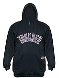 Oklahoma City Thunder NBAマジェスティックBoys Full Zip時間遅延Hoodieユースサイズ L
