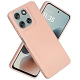 【 Moilyo 】MOTO G66J/G66Y 5G/G56 5G ケース シリコン レンズ保護（ピンク）モトローラ モトG66J スマホケース 全面保護 耐衝撃 TPU シリコン カバー 薄型 ストラップホール付き 落下防止 g66j 5g ソフトカバー (Pink)