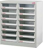 エスコ EA957FC-11 590x400x690mm/2列 7段 トレー型キャビネット ESCO