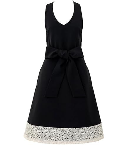 Amazon｜アームボーテ ローブエプロン エレガントベージュ&ブラック