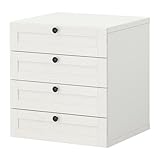 IKEA(イケア) STUVA ホワイトステイン 09893637 収納コンビネーション 引き出し付、ホワイトステイン