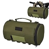 ハンドルバー収納ポーチ バイクフロント収納バッグ - バイクハンドルバーバッグフロント収納用多機能バイクポーチ - キャンプ ハイキング組織