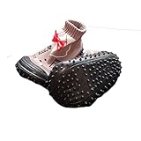 ベビーシューズ ソックス付き 屋内 履き フォーマル ブラウン(15cm)