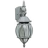 Maxim Lighting 1030RP, Crown Hill 1-Light Outdoor Wall Lantern, Rust Patina [並行輸入品]