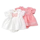 Biquette Club (ビケットクラブ ) 半袖グレコ (70～80cm) キムラタンの子供服 (10651-181b) ピンク 80