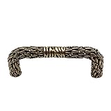 Vicenza Designs K1000 San Michele Pull, 3-Inch, Antique Brass by Vicenza Designs