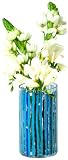Enesco Vera Bloom Baltic Strip Vase, 5.9-Inch [並行輸入品]