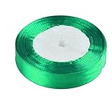 1.5cm 25ヤードのテトロンリボン 装飾材料 結婚．ウエディング．パーティー．誕生日．装飾．ギフト．クリスマス用リボン 装飾材料 ダックグリーン