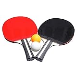 Hathaway Single Star Control Spin Table Tennis 2-Player Racket and Ball Set [並行輸入品]
